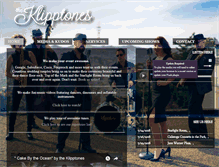 Tablet Screenshot of klipptones.com